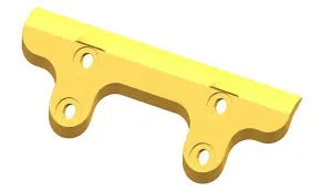 1U0593TP obrabna plošča zgornje plošče Caterpillar