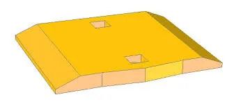 308-4322 Zaščita robov žlice nakladalca na kolesih