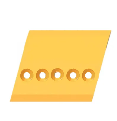 325-6679 Leva obrabna plošča za zgornji pokrov nakladalca CAT 993 z vijaki