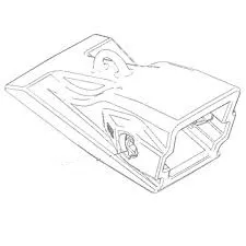 385-4813 Caterpillar 994390 A200 dolg zamaknjen zob