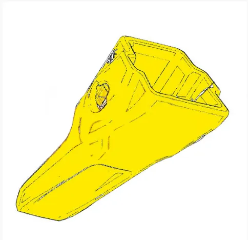505-4014 Cat Advansys A110 Splošni zobje za izkop in nakladanje