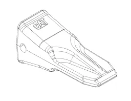 A80 Advansys 505-3982 Caterpillar Loaing Tip Extra Duty