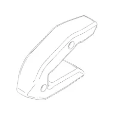 Pokrov spodnjega roba žlice 459-9812 Ustreza CAT324,336,345