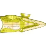 P200T P200TL KPRIME KOMATSU PC2000 TIGER TIP TOČKA