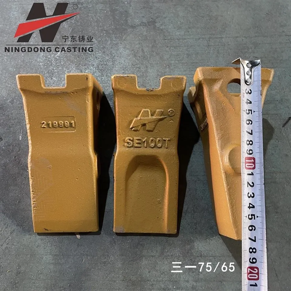 SE100T Sany Parts SY75-100 Midi Excavator Bucket Wear Zobe